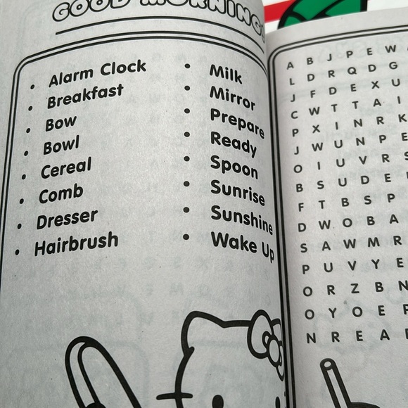 Hello Kitty Jumbo Word Search Puzzle Books 3 Count Bundle New - Picture 7 of 10